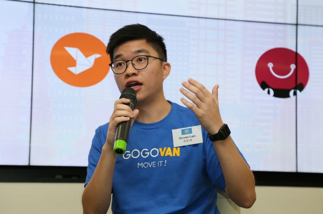 Steven Lam - đồng sáng lập startup kỳ lân Gogovan. Ảnh: Gogovan. 