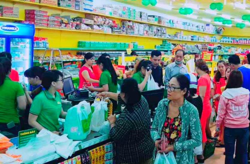 Cửa hàng Bách hoá xanh tại TP HCM. 