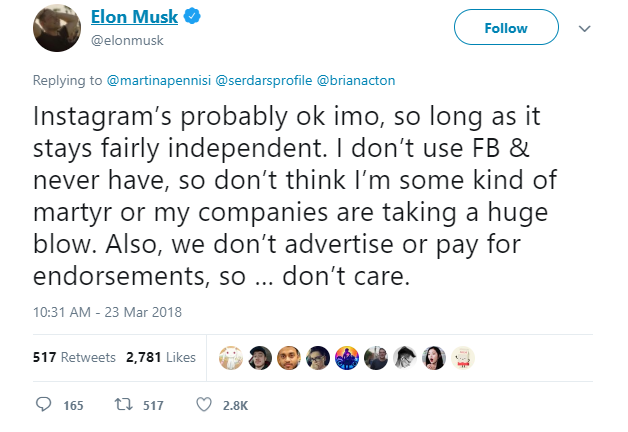 Tuyển tập các vụ khẩu chiến giữa Elon Musk và Mark Zuckerberg từ trước tới nay - Ảnh 11. Tuyển tập các vụ khẩu chiến giữa Elon Musk và Mark Zuckerberg từ trước tới nay - Ảnh 11.