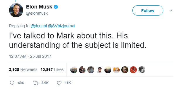 Tuyển tập các vụ khẩu chiến giữa Elon Musk và Mark Zuckerberg từ trước tới nay - Ảnh 5. Tuyển tập các vụ khẩu chiến giữa Elon Musk và Mark Zuckerberg từ trước tới nay - Ảnh 5.