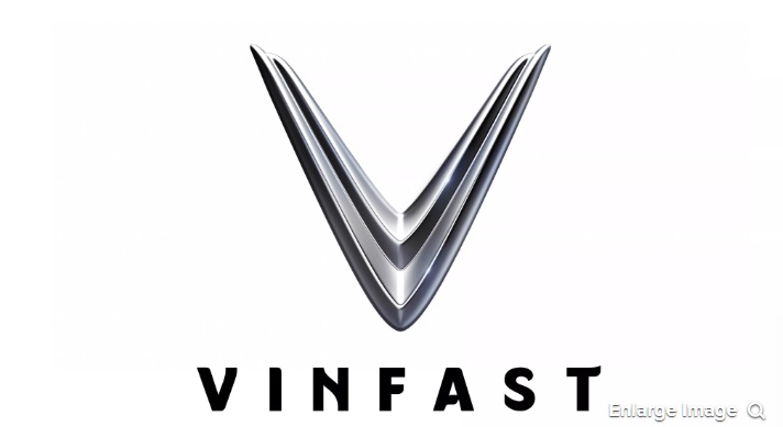 Logo Vinfast là một trong những chi tiết hiếm hoi được Vinfast tiết lộ trước khi ra mắt thương hiệu ở Paris vào cuối năm nay, theo Cnet.
