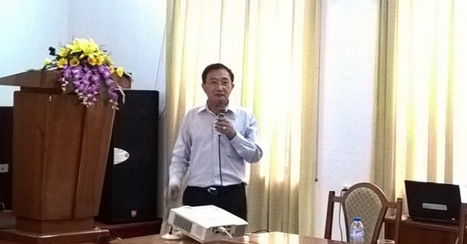 Ông Nguyễn Văn Đực, Phó Giám đốc công ty địa ốc Đất lành.