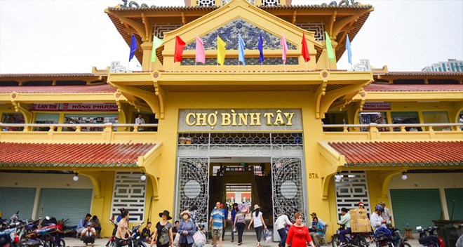 Chợ Bình Tây do ông Quách hình thành.