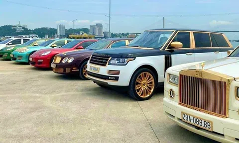 Ngắm loạt xe sang biển đẹp của đại gia buôn heo