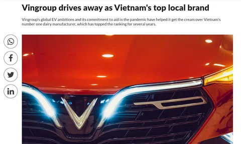 Khảo sát quốc tế về các thương hiệu hàng đầu châu Á: Vingroup được yêu thích nhất tại Việt Nam