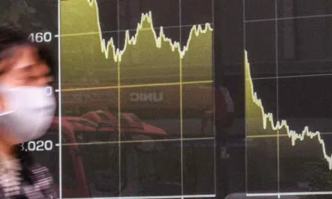 Chứng khoán châu Á đồng loạt giảm điểm mạnh vì căng thẳng Nga - Ukraina