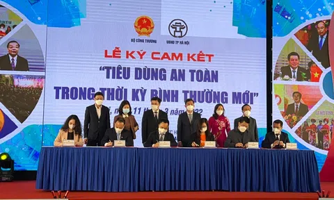 Masan cùng các doanh nghiệp  ký cam kết “Tiêu dùng an toàn trong thời kỳ bình thường mới”