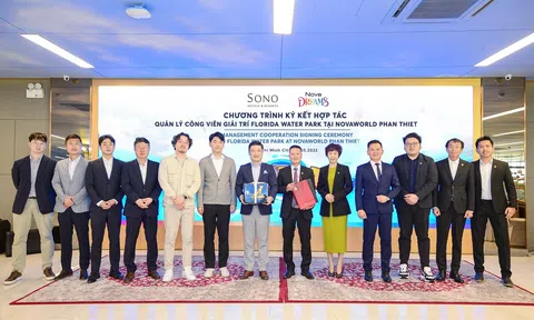NovaDreams cùng Tập đoàn hàng đầu Hàn Quốc vận hành Floria Water Park