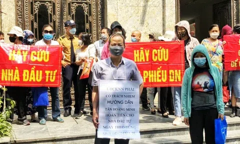 Diễn biến "nóng" vụ người mua đòi tiền trái phiếu Tân Hoàng Minh