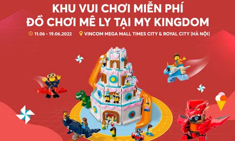 Cùng Vincom trở về tuổi thơ với loạt sự kiện tháng 6 siêu hấp dẫn
