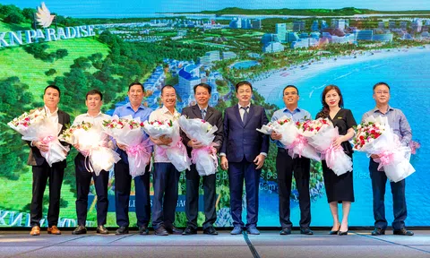 Giới thiệu đối tác tài trợ tài chính và động thổ công viên nước tại dự án KN Paradise