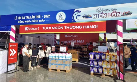 WinMart đồng hành cùng "Lễ hội cá tra năm 2022" lần đầu tiên được tổ chức tại Đồng Tháp