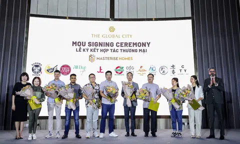 Masterise Homes kết nối thành công hàng trăm doanh nghiệp, phát triển khu phố thương mại chuẩn quốc tế tại The Global City