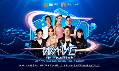 Sao Việt hội tụ trong sự kiện âm nhạc Wave of the sea tại MerryLand Quy Nhơn dịp Quốc khánh 2/9