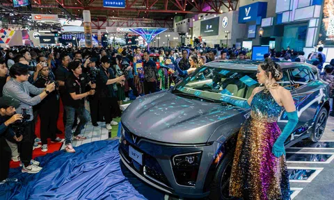 Xe điện VinFast “đổ bộ” Thái Lan, sẵn sàng cho triển lãm ở Bangkok