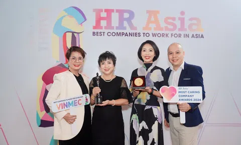Vinmec giành "cú đúp" tại giải thưởng nhân sự Châu Á