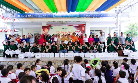 400 trẻ em B’lao vui chơi trung thu cùng thương hiệu trà Việt