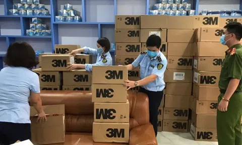 Đột kích công ty bán hơn 17.000 khẩu trang có dấu hiệu giả mạo thương hiệu 3M