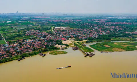 Cận cảnh nơi Hà Nội dự kiến xây 8 cây cầu bắc qua sông Hồng