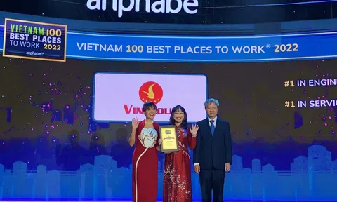 Vingroup thuộc top 10 nơi làm việc tốt nhất Việt Nam