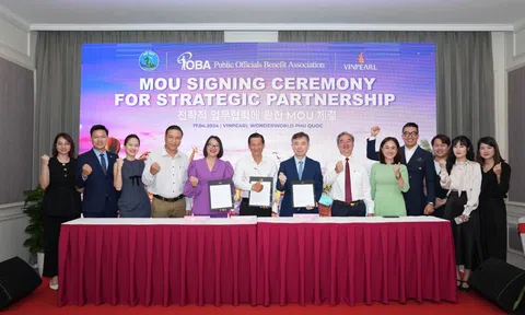Hiệp hội công ích chung Hàn Quốc ký kết ghi nhớ xúc tiến chương trình phúc lợi tại Vinpearl cho viên chức