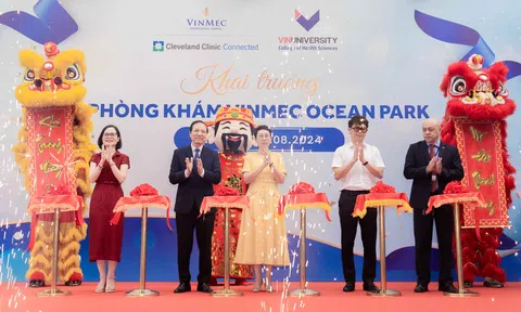 Vinmec khai trương Phòng khám Đa khoa Quốc tế tại Vinhomes Ocean Park