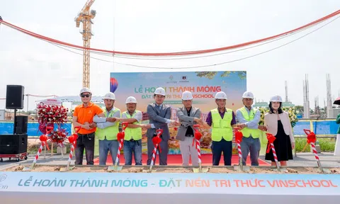 Vinschool tăng tốc xây dựng, gia đình trẻ thêm quyết tâm chuyển cư về Vinhomes Green City