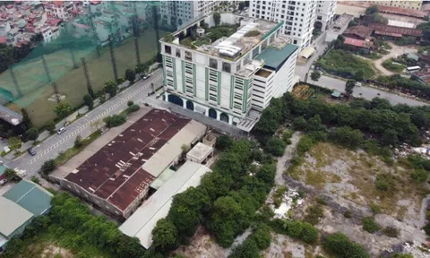 Toàn cảnh khu đất xây dựng trung tâm thương mại Aeon Mall Hoàng Mai