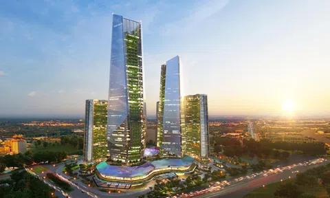 Sắp xuất hiện tổ hợp Trung tâm tài chính - Thương mại - Dịch vụ 4.0 đầu tiên tại Hà Nội