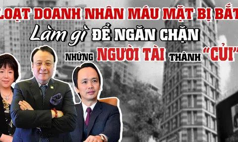 Loạt doanh nhân máu mặt bị bắt: Làm gì để ngăn chặn những người tài thành 'củi'?