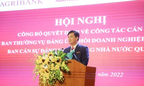 Bổ nhiệm ông Phạm Toàn Vượng làm Tổng giám đốc Agribank