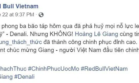 'Tiếp sức cú lừa' của Hoàng Lê Giang, Red Bull có vô can?