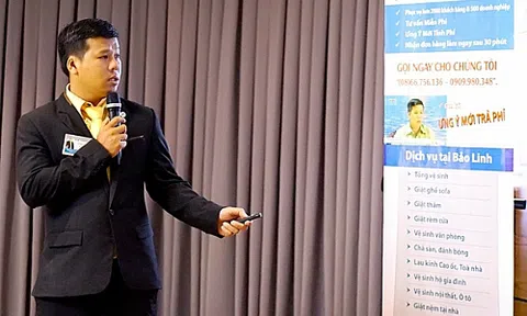 Từ chàng phụ hồ đến ông chủ công ty dọn vệ sinh