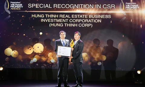 Hung Thinh Corp nhận giải thưởng danh giá tại Vietnam Property Awards 2018