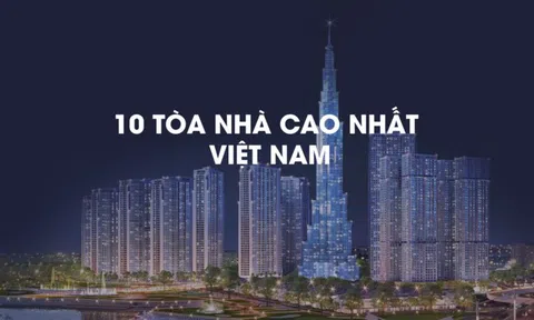 Danh sách 10 tòa nhà cao nhất Việt Nam xáo trộn ra sao qua 8 năm?