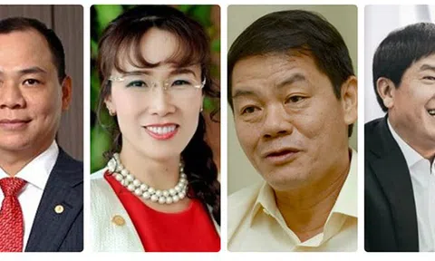 Tài sản của 4 tỷ phú USD Việt nhiều 'khủng khiếp' cỡ nào?