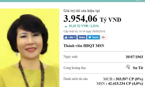 Nữ đại gia gốc Hà Nam giàu thứ 14 Việt Nam, sở hữu gần 4 nghìn tỷ đồng là ai?