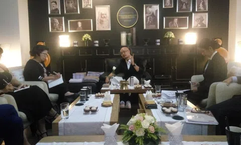 Ông Đặng Lê Nguyên Vũ xuất hiện trước báo giới