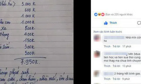 Khoe bảng chi tiêu 8 triệu/tháng, mẹ trẻ than không thể tiết kiệm hơn, chị em lại thắc mắc: Uống dầu gội à mà tốn thế?