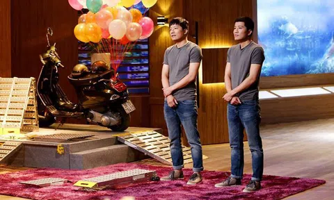 Lên Shark Tank Việt Nam gọi vốn, cặp song sinh chế tạo cầu dắt xe được Shark Phú "cho vay" gần 5 tỷ đồng, lãi suất 20%
