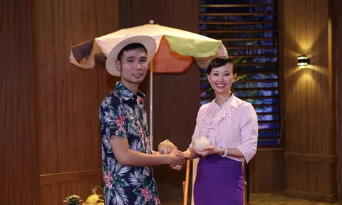 Phân nửa thời lượng chỉ loay hoay gõ dừa, Shark Linh cuối cùng cũng rót 2 tỷ đồng cho 2 bạn trẻ muốn đưa trái dừa Việt Nam ra thế giới