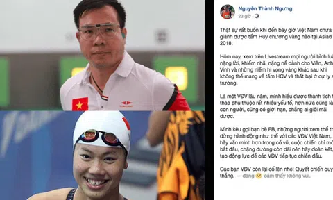 Xót xa sự “bội bạc” dành cho Ánh Viên, Hoàng Xuân Vinh ở ASIAD 18