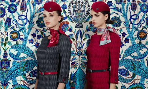 Hãng hàng không Thổ Nhĩ Kỳ thay đồng phục 'sành điệu' nhất thế giới