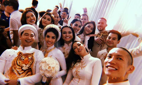 Lan Khuê rạng rỡ trong đám hỏi với cháu nội bà Tư Hường