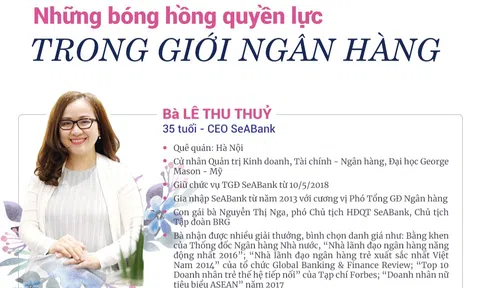 Những 'bóng hồng' quyền lực trong giới ngân hàng