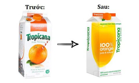 Tropicana và thảm họa thiết kế: Thay cái vỏ hộp, tưởng sáng tạo hơn ai ngờ “mất sạch” khách hàng và bay luôn 65 triệu USD
