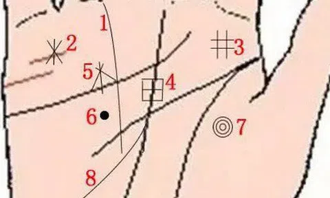 Lòng bàn tay có 8 vị trí phú quý, chỉ cần sở hữu ít nhất 1 cái thì cả đời ăn sung mặc sướng