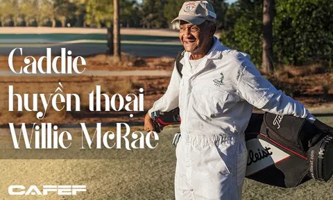 Nhìn lại sự nghiệp của caddie huyền thoại Willie McRae trong suốt 75 năm sát cánh cùng các Tổng thống Mỹ trên sân golf