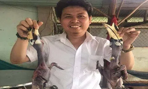 Thực hư hình ảnh giám đốc giơ chim quý trụi lông mời nhậu