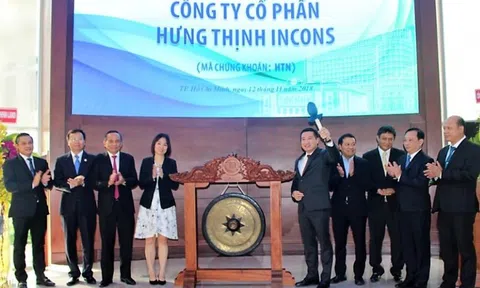 Cổ phiếu Hưng Thịnh Incons 'tím rịm' ngày chào sàn, vốn hóa đạt gần 700 tỷ đồng